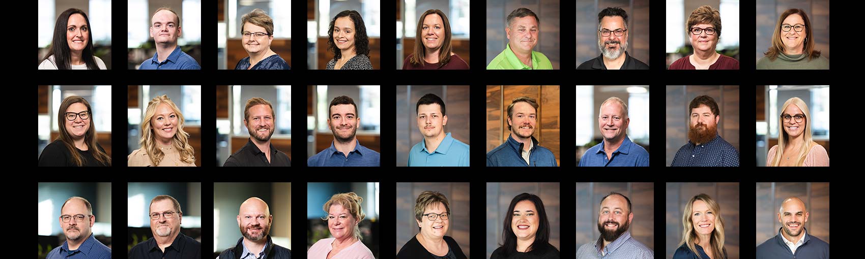 grid with west michigan lighting staff members